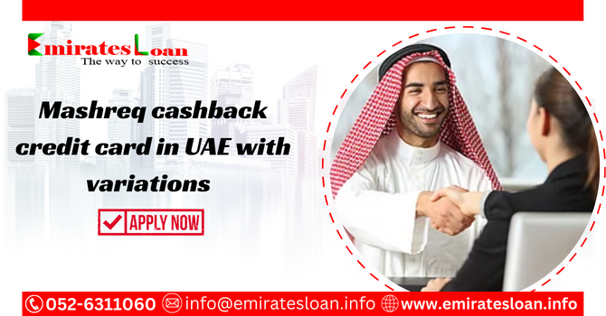 Mashreq cashback credit card